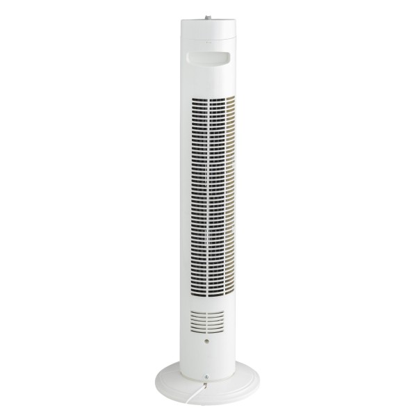 Ventilator Turn Fara Elice 42W, 3 Viteze, Oscilație 70°, Timer 2 Ore, Debit 1489 m³/h, 81 cm,Alb