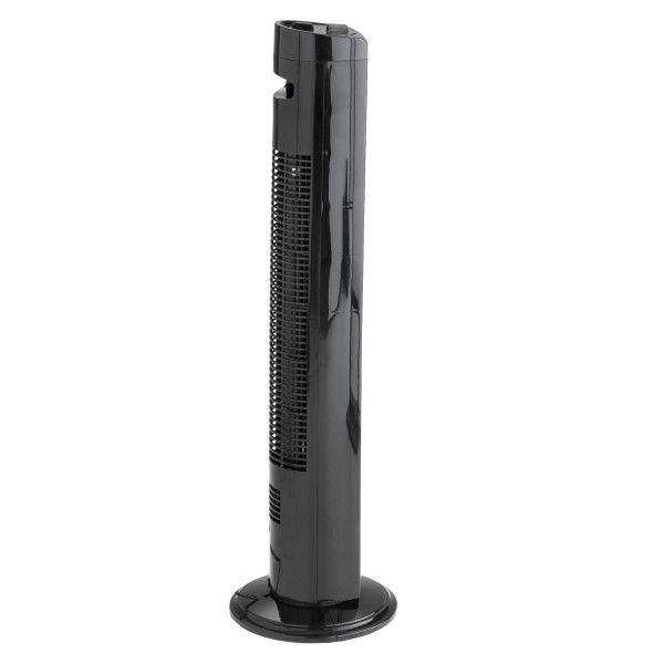 Ventilator Turn Fara Elice 42W, 3 Viteze, Oscilație 70°, Timer 2 Ore, Debit 1489 m³/h, 81 cm, Negru