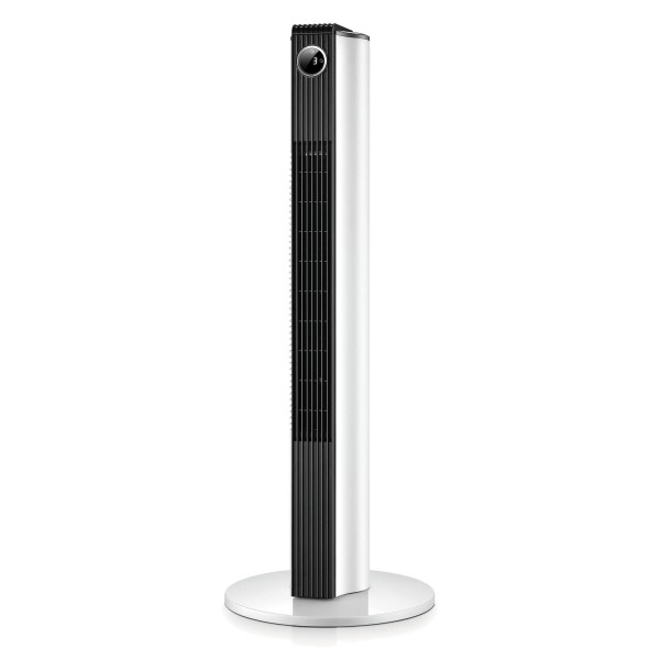 Ventilator Turn cu Telecomandă Fara Elice,60 w, 3 Viteze, Oscilație, Temporizator 12 Ore, 86 cm