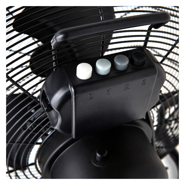 Ventilator de Podea Swing 2, 60W, Ø40 cm, 3 Viteze, Oscilație, Timer, Negru