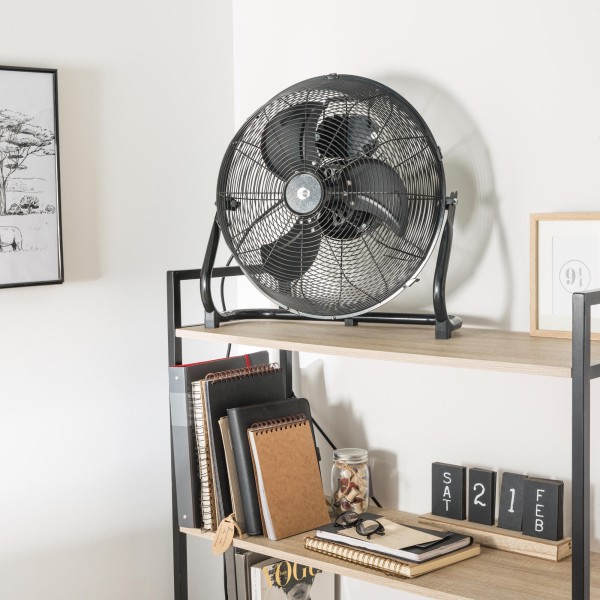 Ventilator de Podea Swing 2, 60W, Ø40 cm, 3 Viteze, Oscilație, Timer, Negru