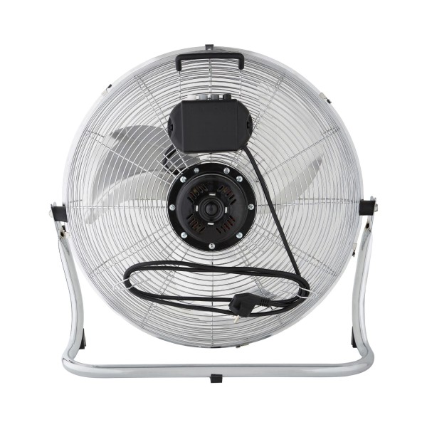 Ventilator de Podea 120W, Ø45 cm, 3 Viteze, Timer, Argintiu