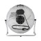 Ventilator de Podea 120W, Ø45 cm, 3 Viteze, Timer, Argintiu