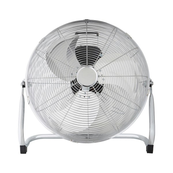 Ventilator de Podea 120W, Ø45 cm, 3 Viteze, Timer, Argintiu