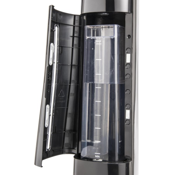 Ventilator cu Pulverizator Apă 70W, Ø40cm, H130cm, Interior, Oscilație 80°, Rezervor 2L, Telecomandă, 3 Viteze