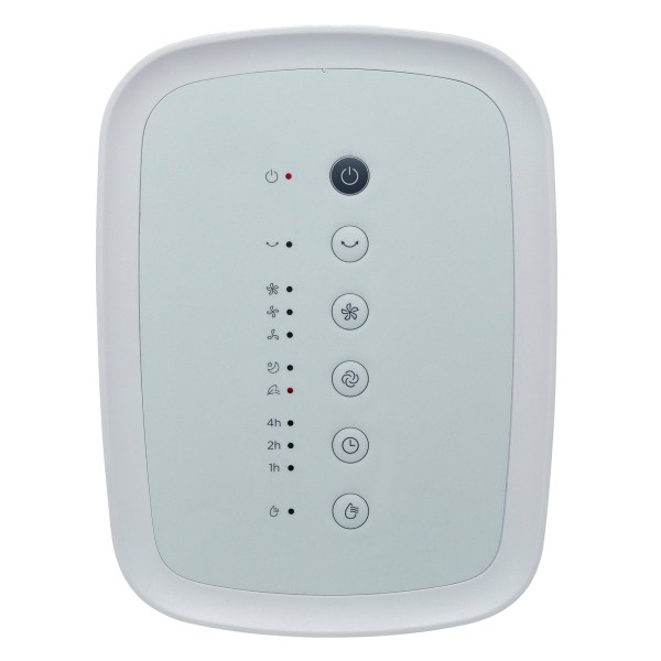 Răcitor de Aer Turn Cube 55W, Rezervor 5L, Telecomandă, Timer 7 Ore, 3 Viteze, Oscilație 60°, Alb