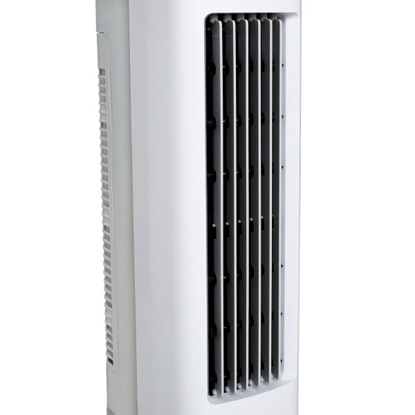 Răcitor de Aer Turn Cube 55W, Rezervor 5L, Telecomandă, Timer 7 Ore, 3 Viteze, Oscilație 60°, Alb