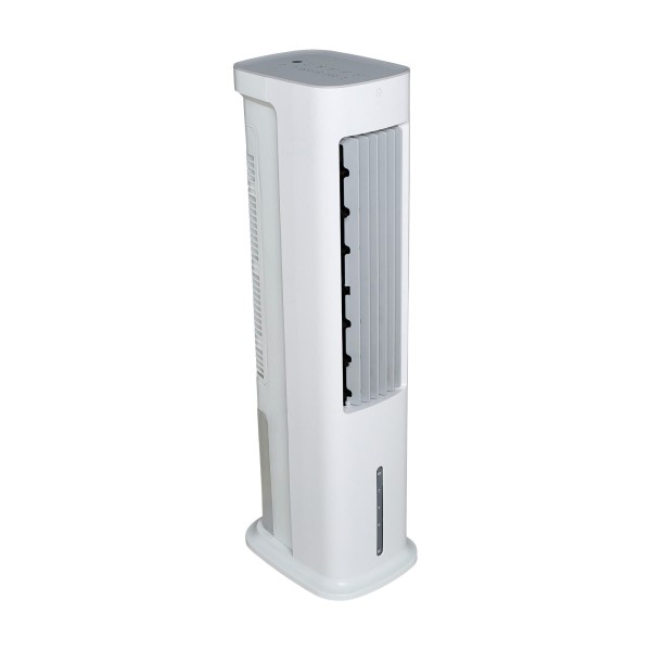 Răcitor de Aer Turn Cube 55W, Rezervor 5L, Telecomandă, Timer 7 Ore, 3 Viteze, Oscilație 60°, Alb