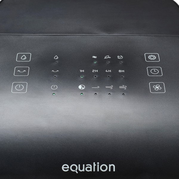 Răcitor de Aer 110W, Rezervor 20L, 4 Viteze, Telecomandă, Timer 8 Ore, Filtru Lavabil, Alb/Negru