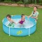 Piscină Rotundă pentru Copii Bestway 152 cm, Structură Metalică, 580 Litri, 2+ Ani