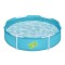Piscină Rotundă pentru Copii Bestway 152 cm, Structură Metalică, 580 Litri, 2+ Ani