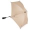 Umbrelă Universală pentru Cărucior Moni Umbuddy Beige, Protecție UV, Reglabilă, 80x80 cm
