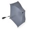 Umbrelă Universală pentru Cărucior Moni Umbuddy Grey, Protecție UV, Reglabilă, 80x80 cm
