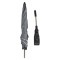 Umbrelă Universală pentru Cărucior Moni Umbuddy Grey, Protecție UV, Reglabilă, 80x80 cm