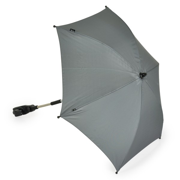 Umbrelă Universală pentru Cărucior Moni Umbuddy Grey Green, Protecție UV, Reglabilă, 80x80 cm