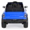 Mașină Electrică Poliție RAM Mammoth 1000 Blue, 2 Motoare 35W, Telecomandă 2,4 GHz, 3-8 Ani