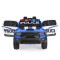 Mașină Electrică Poliție RAM Mammoth 1000 Blue, 2 Motoare 35W, Telecomandă 2,4 GHz, 3-8 Ani