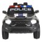 Mașină Electrică Poliție RAM Mammoth 1000 Black, 2 Motoare 35W, Telecomandă 2,4 GHz, 3-8 Ani