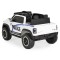 Mașină Electrică Poliție RAM Mammoth 1000 White, 2 Motoare 35W, Telecomandă 2,4 GHz, 3-8 Ani