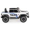 Mașină Electrică Poliție RAM Mammoth 1000 White, 2 Motoare 35W, Telecomandă 2,4 GHz, 3-8 Ani