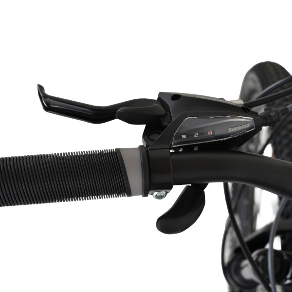 Bicicletă Copii Byox Zenith Grey 24", Cadru Aluminiu, 21 Viteze Shimano, Frâne Disc, 10 Ani+