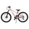 Bicicletă Copii Byox Zenith Pink 24", Cadru Aluminiu, 21 Viteze Shimano, Frâne Disc, 10 Ani+