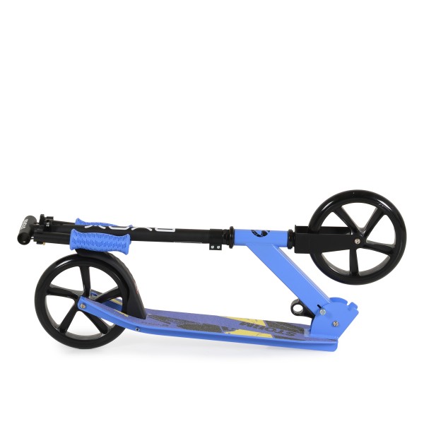 Trotineta Copii 6 Ani+ Byox Storm Blue, Aluminiu, Roți PU 200 mm, Pliabilă, 100 kg
