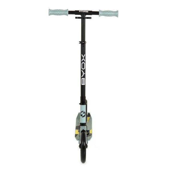 Trotineta Copii 6 Ani+ Byox Storm Grey, Aluminiu, Roți PU 200 mm, Pliabilă, 100 kg