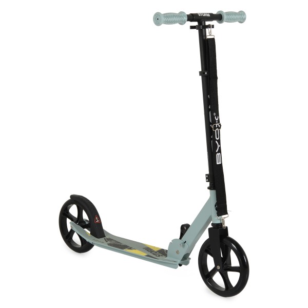 Trotineta Copii 6 Ani+ Byox Storm Grey, Aluminiu, Roți PU 200 mm, Pliabilă, 100 kg