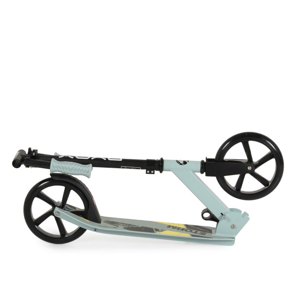 Trotineta Copii 6 Ani+ Byox Storm Grey, Aluminiu, Roți PU 200 mm, Pliabilă, 100 kg