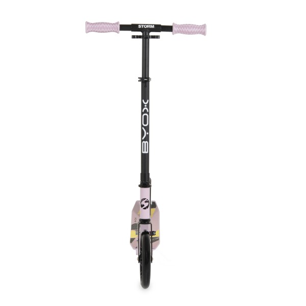 Trotineta Copii 6 Ani+ Byox Storm Pink, Aluminiu, Roți PU 200 mm, Pliabilă, 100 kg