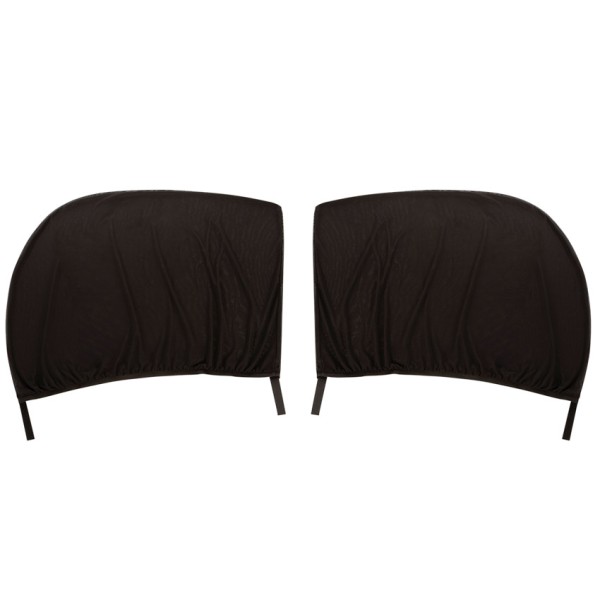 Parasolare Duble Auto Geam Lateral Cangaroo Sunnic, Set 2 buc, 74x49 cm, Fixare Velcro