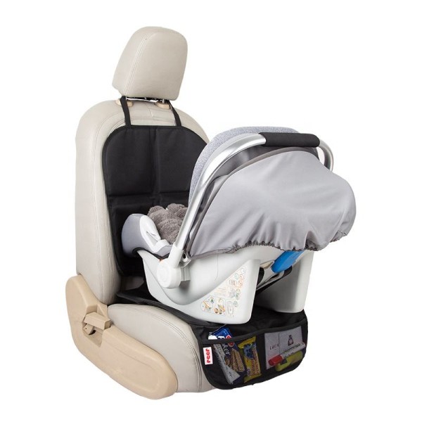 Protecție Tapiserie Scaun Auto Copii Cangaroo Coperto, Antiderapantă, Buzunar Lateral, 109x44,5 cm