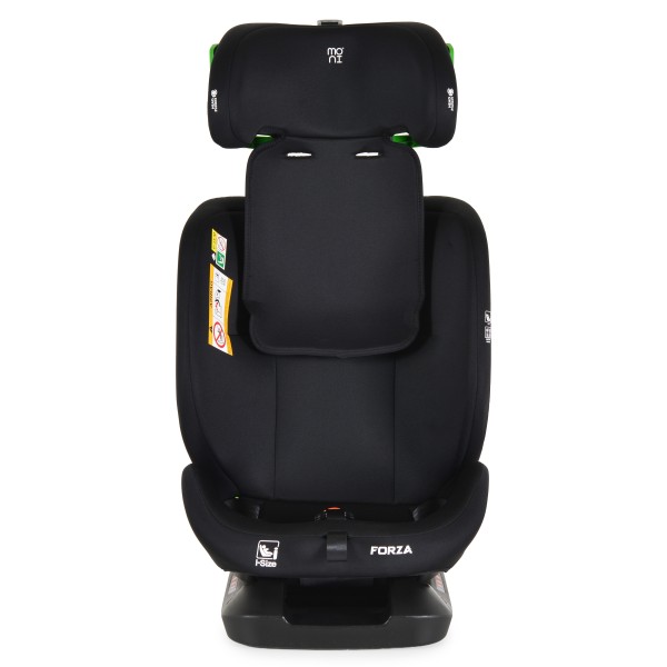 Scaun Auto Moni Forza Black, ECE R129/04, Poziție de Somn Reglabilă, Ham 5 Puncte, HPS, 0-12 Ani