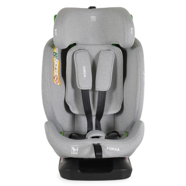 Scaun Auto Moni Forza Grey, ECE R129/04, Poziție de Somn Reglabilă, Ham 5 Puncte, HPS, 0-12 Ani