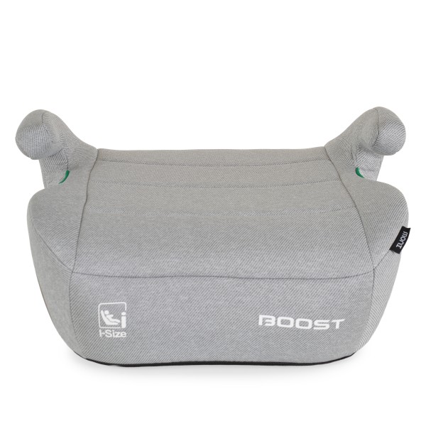 Înălțător Auto Moni Boost Grey i-Size, ECE R129/04, 125-150 cm, EPS+EPP, Compact 0,8 kg
