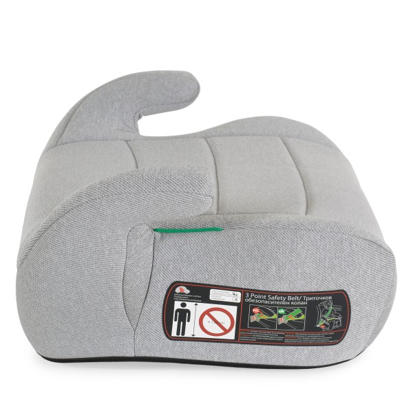 Înălțător Auto Moni Boost Grey i-Size, ECE R129/04, 125-150 cm, EPS+EPP, Compact 0,8 kg