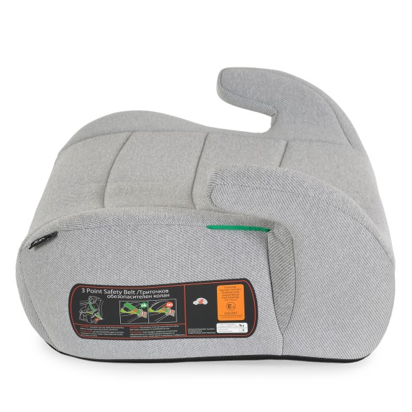 Înălțător Auto Moni Boost Grey i-Size, ECE R129/04, 125-150 cm, EPS+EPP, Compact 0,8 kg
