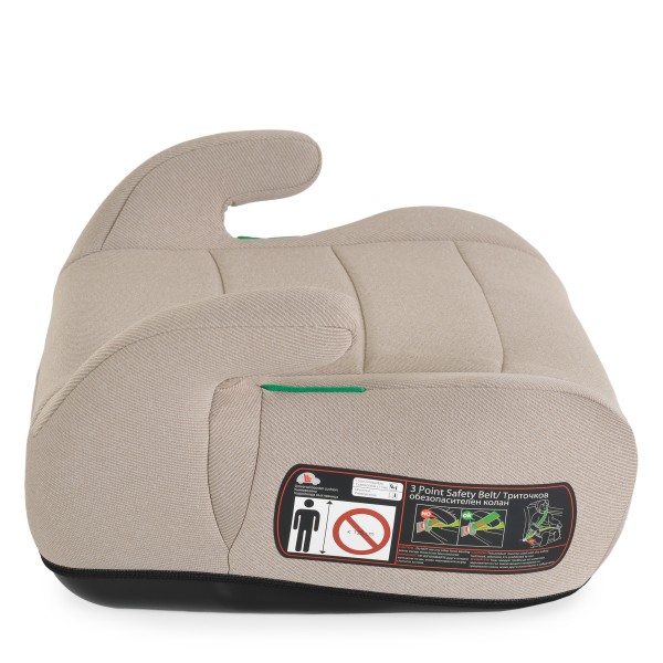 Înălțător Auto Moni Boost Beige i-Size, ECE R129/04, 125-150 cm, EPS+EPP, Compact 0,8 kg