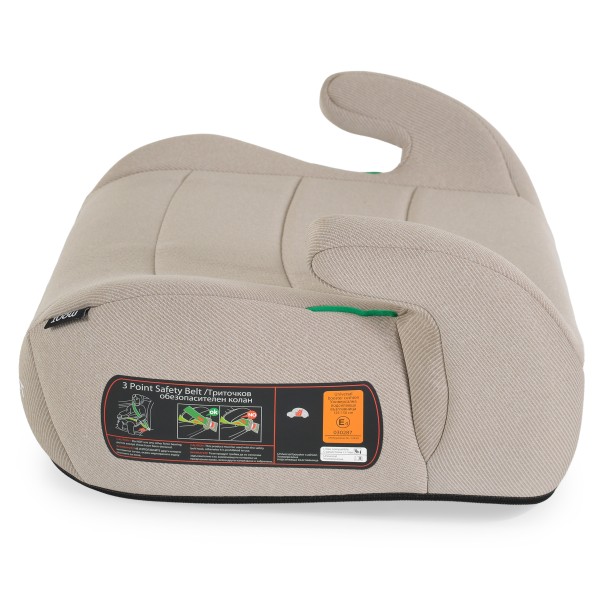 Înălțător Auto Moni Boost Beige i-Size, ECE R129/04, 125-150 cm, EPS+EPP, Compact 0,8 kg