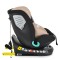 Scaun Auto Moni Serengeti Beige, i-Size R129, ISOFIX, Rotație 360°, SPS, 40-150 cm, 0-12 Ani