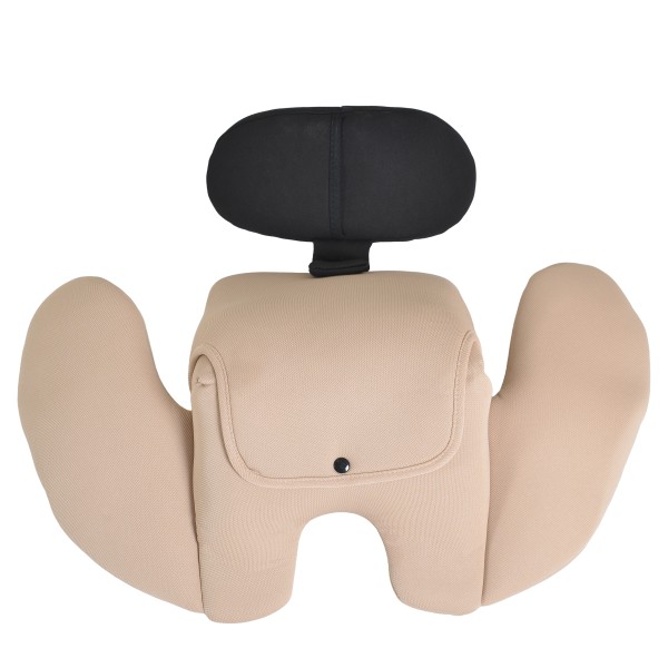 Scaun Auto Moni Serengeti Beige, i-Size R129, ISOFIX, Rotație 360°, SPS, 40-150 cm, 0-12 Ani