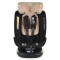 Scaun Auto Moni Serengeti Beige, i-Size R129, ISOFIX, Rotație 360°, SPS, 40-150 cm, 0-12 Ani