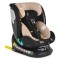 Scaun Auto Moni Serengeti Beige, i-Size R129, ISOFIX, Rotație 360°, SPS, 40-150 cm, 0-12 Ani
