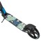 Trotineta Copii 8 Ani+ Byox Spooky Blue, Aluminiu, Roți PU 200 mm, Amortizor Față, Frână Mână