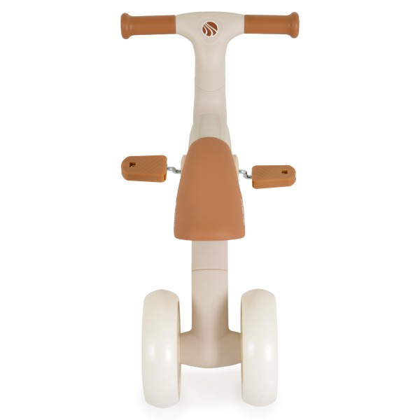 Bicicletă Echilibru 3 în1 Byox Trizzi Mini Beige, 12 Luni+, Anvelope EVA, Conversie Fără Unelte