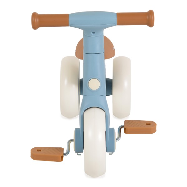 Bicicletă Echilibru 3 în1 Byox Trizzi Mini Blue, 12 Luni+, Anvelope EVA, Conversie Fără Unelte