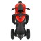 Motocicletă Electrică Moni Nairobi Red, 2 Motoare 25W, MP3+USB, Lumini, 6V 7Ah, 3-8 Ani