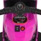 Motocicletă Electrică Moni Nairobi Pink, 2 Motoare 25W, MP3+USB, Lumini, 6V 7Ah, 3-8 Ani