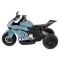Motocicletă Electrică Moni Nairobi Grey, 2 Motoare 25W, MP3+USB, Lumini, 6V 7Ah, 3-8 Ani